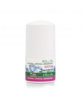 Natural Crystal Deodorant Roll On Cotton