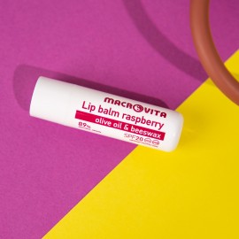 Macrovita Lip Balm Raspberry SPF 20